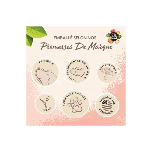 Shampoing - Pet Head - Pêche