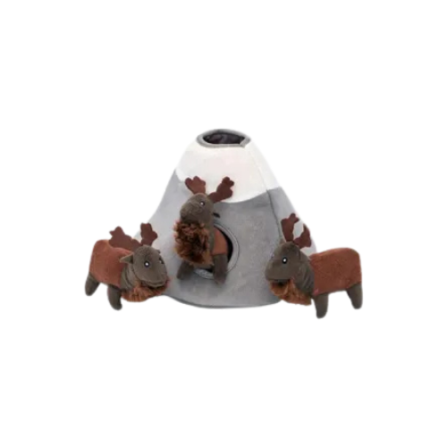 Peluche de fouille - Montagne et élans - Burrow