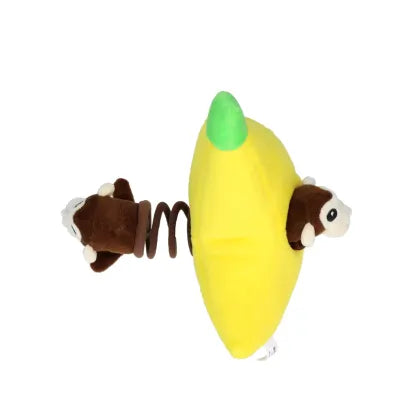 Peluche de fouille - Double Wobble - Singe / Hérisson / Poisson