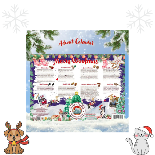 Noël 🎄🎅 - Calendrier de l'avent pour chien - Cooka's Cookies