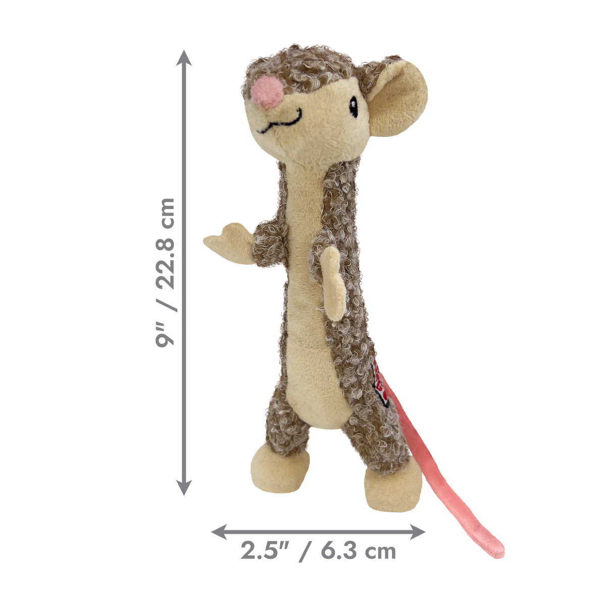 Peluche Luvs - Fouine ou Lézard - KONG® - Chat