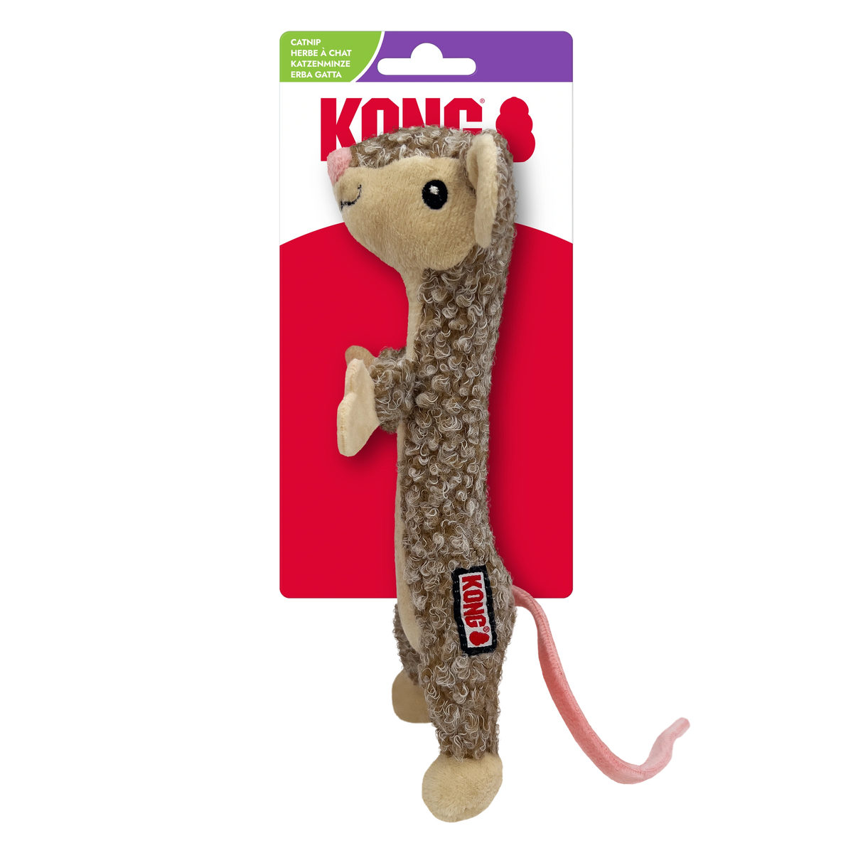 Peluche Luvs - Fouine ou Lézard - KONG® - Chat