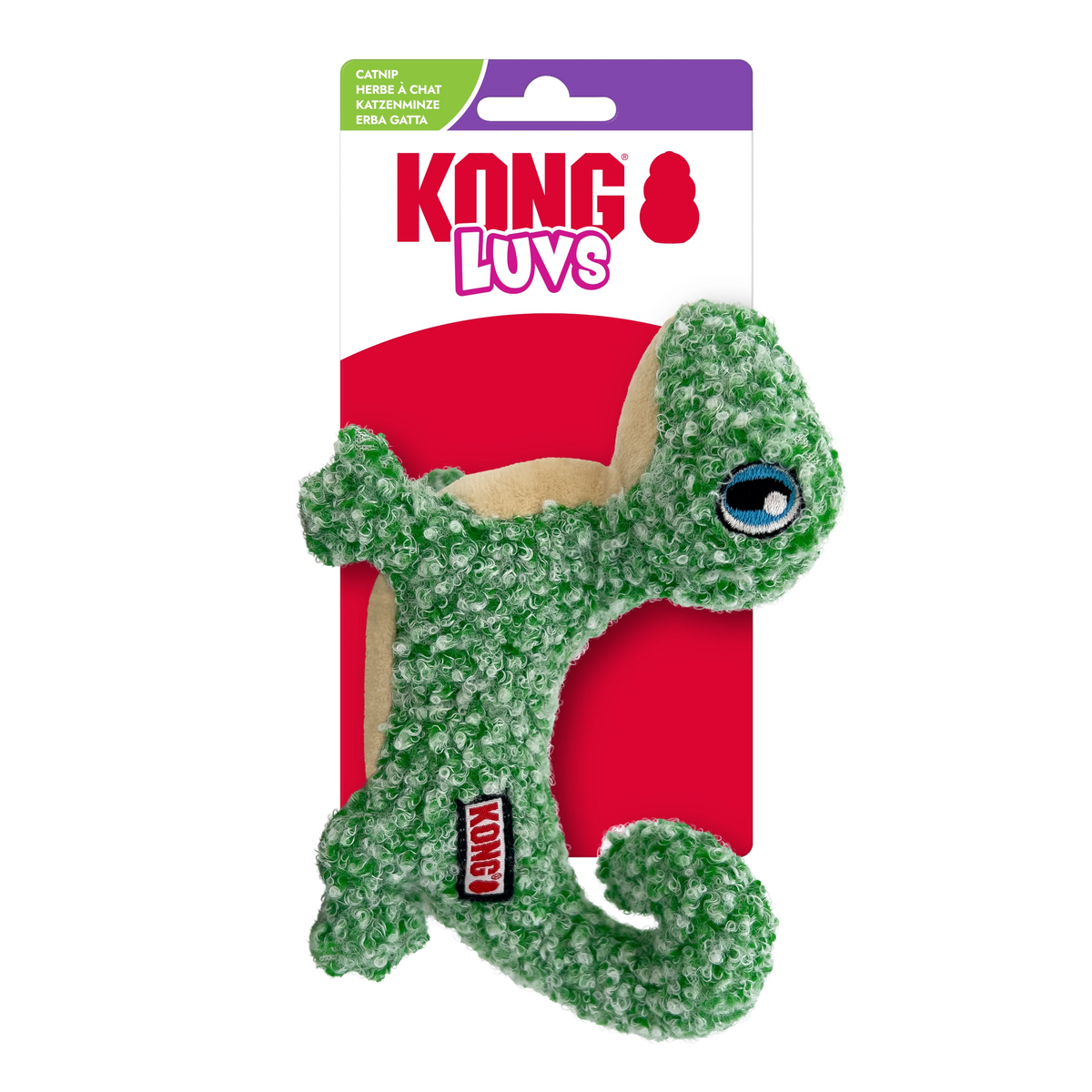 Peluche Luvs - Fouine ou Lézard - KONG® - Chat