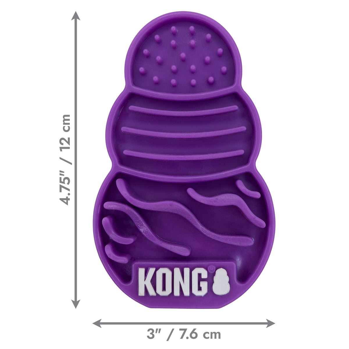 KONG® Licks Kitty - Tapis à Lécher pour Chat - S 12 cm