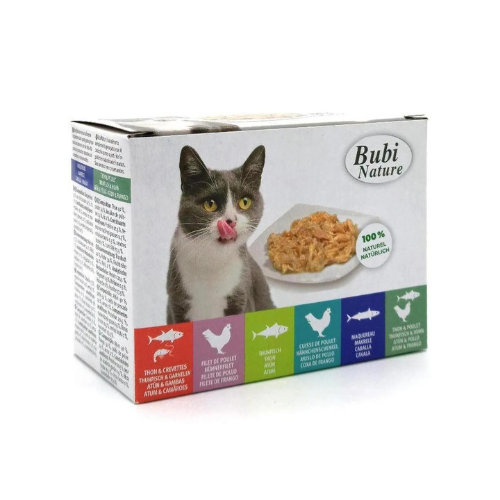 Multipack Bubinature - 6 boîtes de 70g