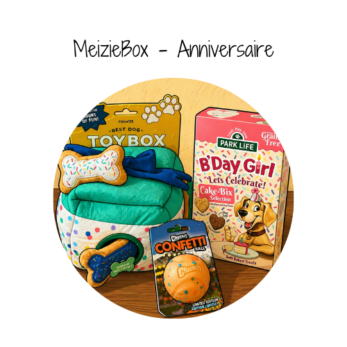 Meiziebox anniversaire - 3 produits