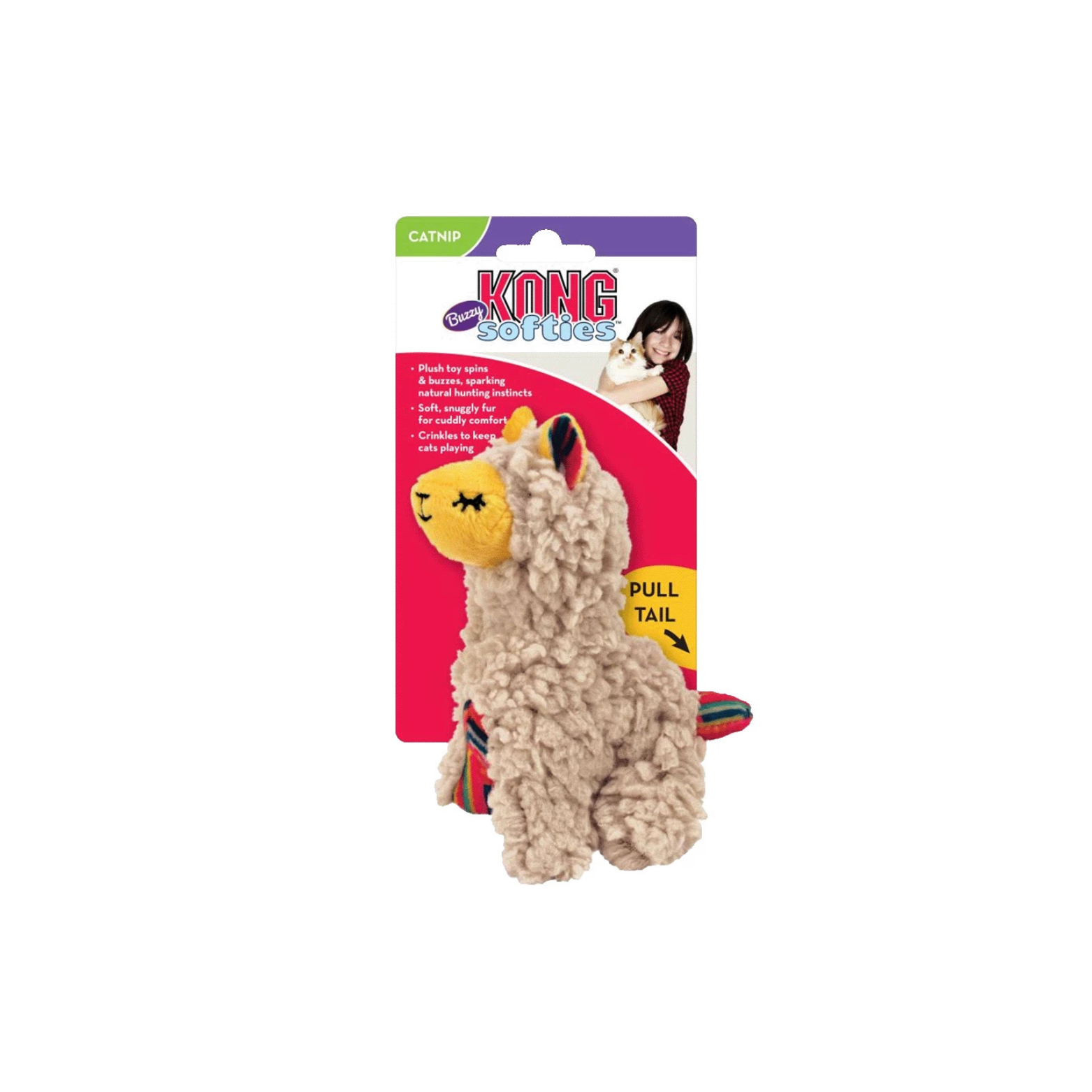 Peluche Lama Kong® pour Chat 🦙