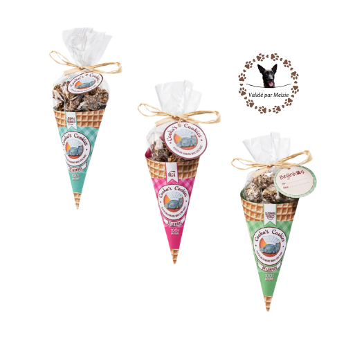 Cornet de friandises - Cooka's Cookies - Saveur au choix