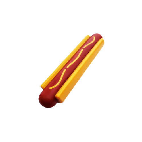 Hot Dog à mâchouiller - Jouet en Nylon