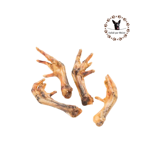Pattes de poulet séchées - 100g
