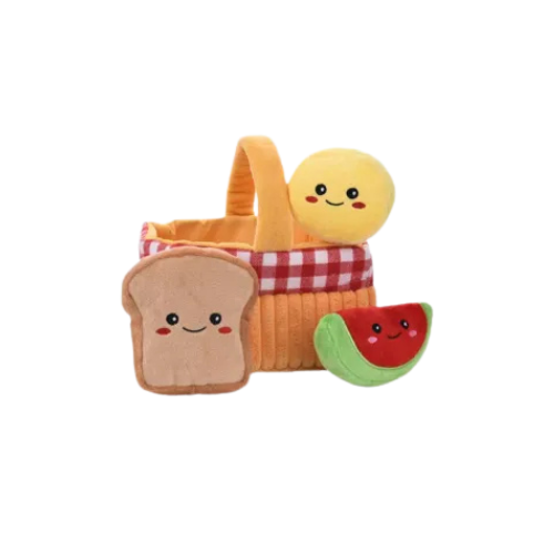 Peluche de fouille - Panier de pique-nique - Burrow