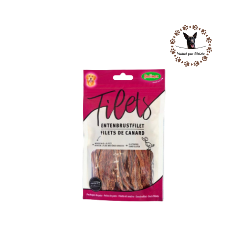 Filets de canard - 70g - La friandise préférée de Meïzie