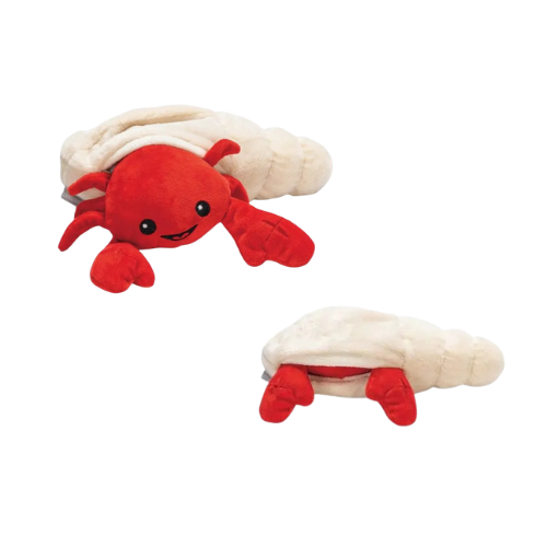 Peluche de fouille - Crabe & Coquillage