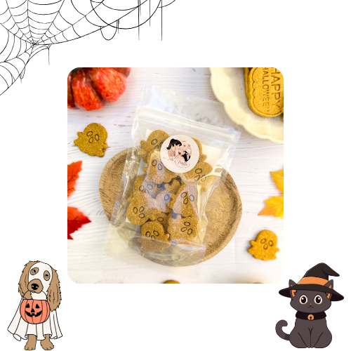 Halloween 🎃 - Biscuits artisanaux - Fantôme 👻