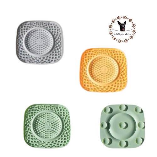 Tapis à lécher - Coloris au choix