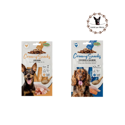 Creamy Snacks - Chien - Friandise à lécher - Saveur au choix