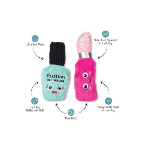 MakeUp for dog - Peluche avec cachette à friandise