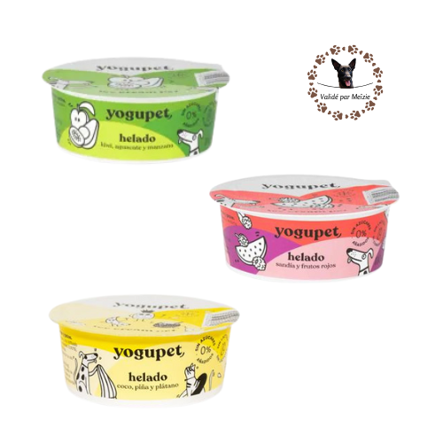 Yaourt glacé - Chien & Chat - Saveur au choix