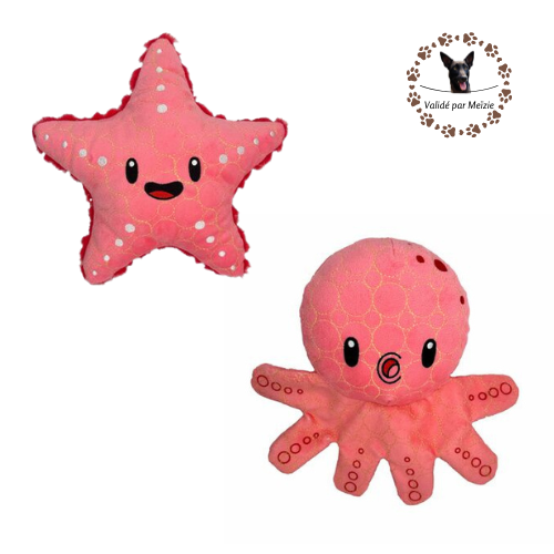 Peluche en Kevlar - Poulpy 🐙 ou Stella ⭐️